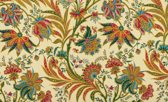 Jaune | Photomural vert, revêtement mural