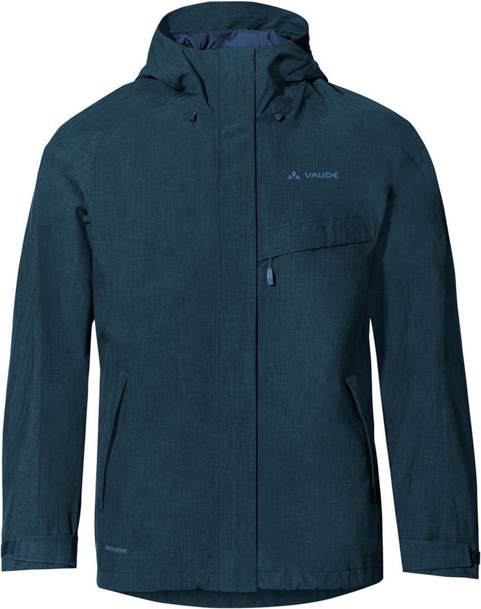 Vaude Rosemoor II Heren Fleece Dark Sea Multicolor
