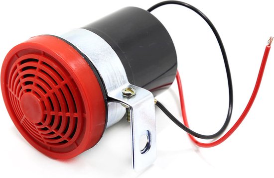 AMiO Achteruitrijsignaal 12V 24V Achteruitrijden Alarm Pieper 90-95 dB