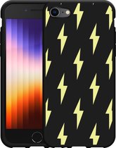 Cazy Hoesje Zwart geschikt voor iPhone 7/8 Lightning