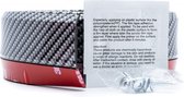 Einparts Bumper Bescherming Lip Verlaging Strip Rubber Carbon (2.5m)