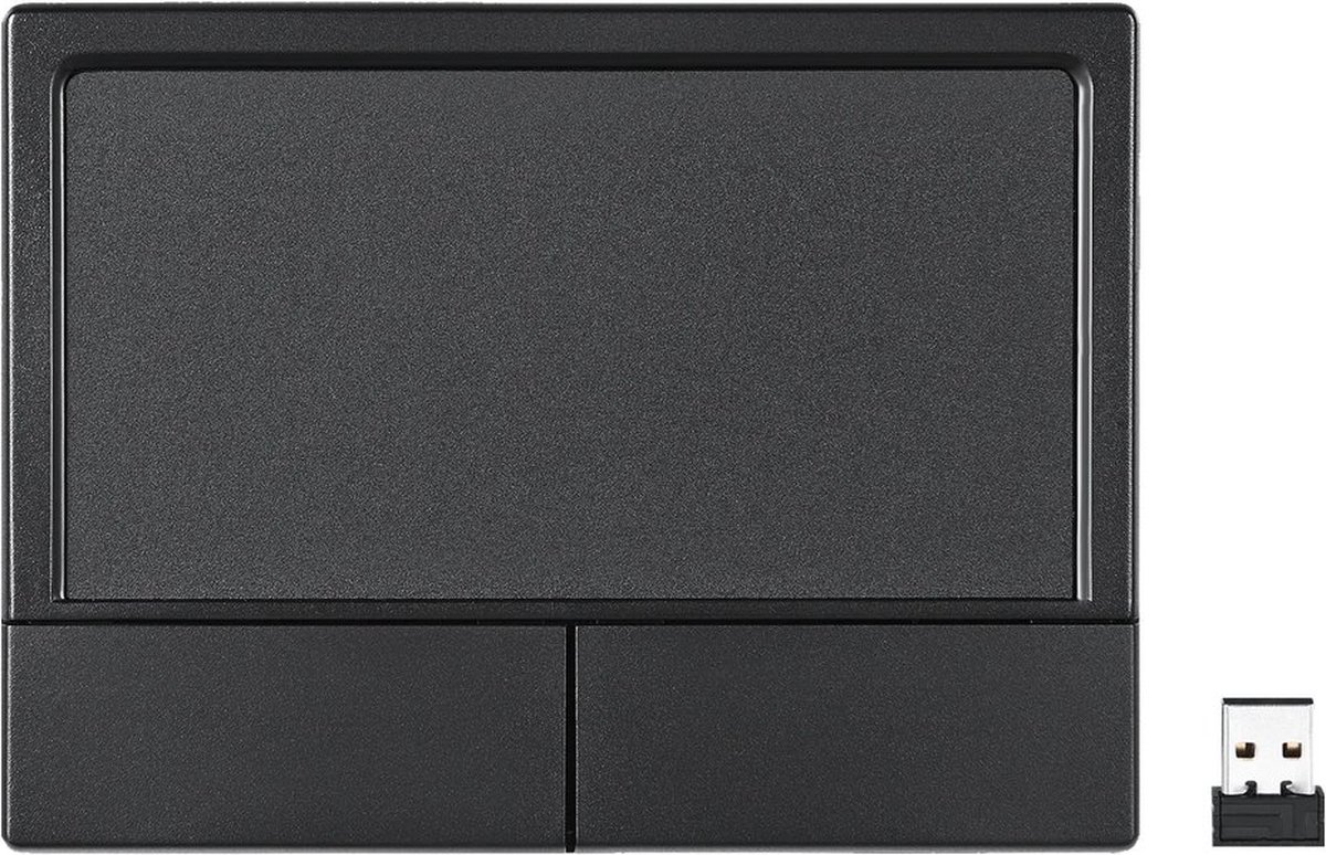 Touchpad Sans Fil Perixx PERIPAD-706 - Surface Large 13.5x11.6 Cm, Bluetooth & 2.4G, Recharge USB-C, Compatible Windows - Noir