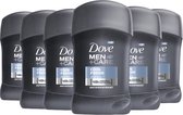 Dove Men+Care Cool Fresh Deodorant Man - 6 x 50 ml - 48h Krachtige Verzorging en Verfrissing Tegen Zweet en Lichaamsgeur - Deodorant Stick Zonder Alcohol - Deodorant Man Voordeelverpakking
