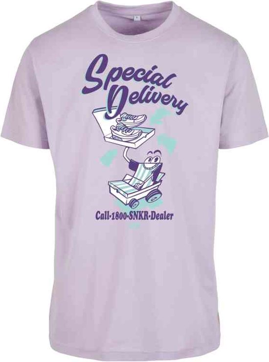 Mister Tee - Special Delivery Heren T-shirt - M - Paars