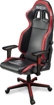 Sparco ICON SKY Racing Series Gaming/Office Bureaustoel - Zwart/Rood - Optimaal comfort voor gamers en professionals