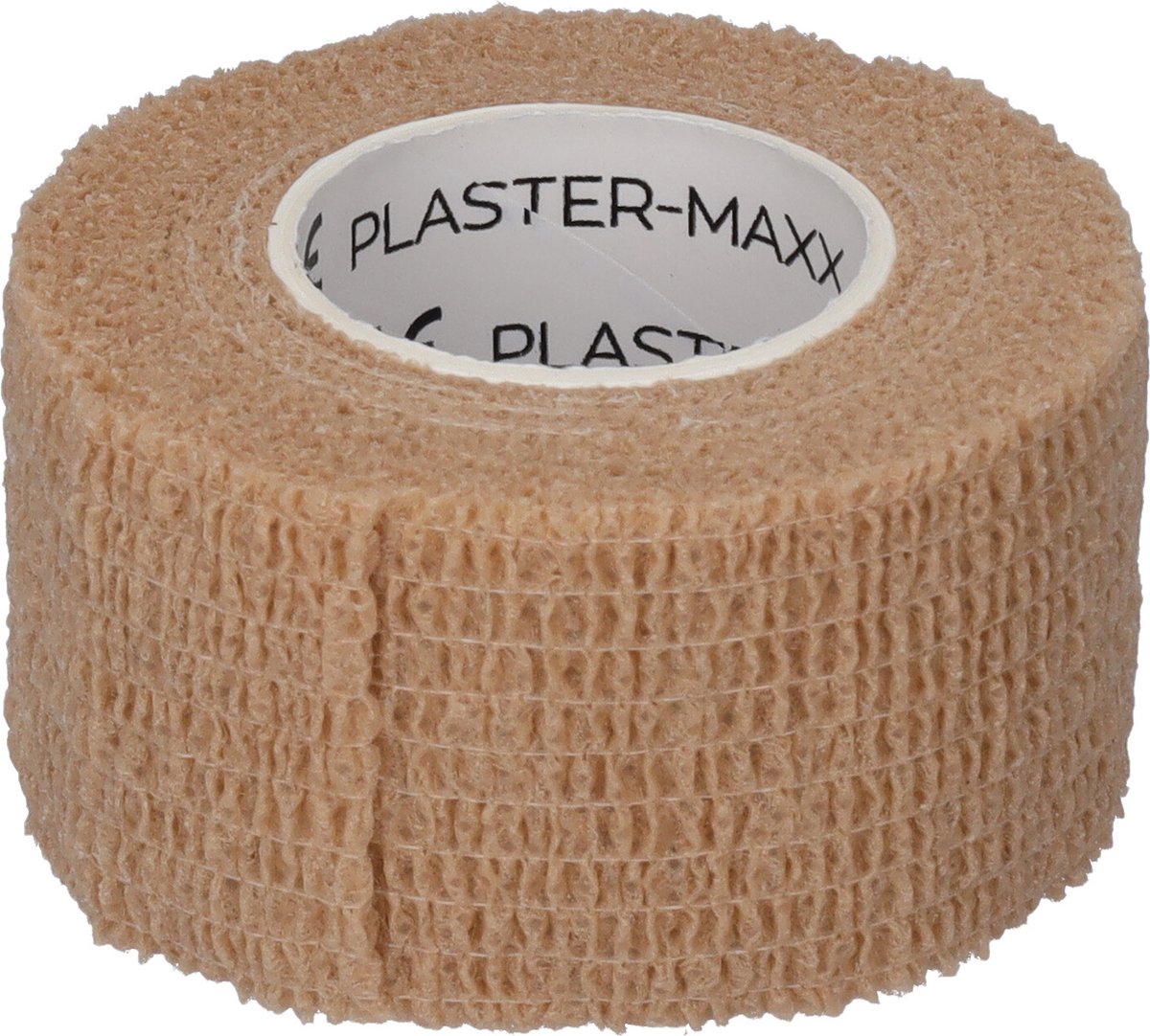 Goedkoopste Plastermaxx de hypoallergene elastische pleister ( beige ) die werkt zonder lijm. Waterbestendig, rekbaar, anti allergisch, latex vrij, absorbeert bloed, afscheurbaar ( geen schaar nodig ) lengte 450cm x breedte 2,8cm, handig voor thuis of op reis