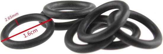 4x O-ring voor Gardena Verbindingsstuk - Kraanstuk - Koppelingen - 4 Stuks