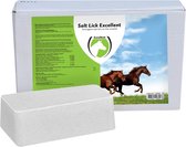 Excellent Liksteen Mineral Horse - 3 x 2 kg - Een bron van zout die perfect voldoet aan de behoefte in zout, sporenelementen en mineralen - Geschikt voor paarden
