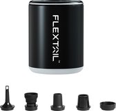Flextail Gear luchtbed pomp Tiny Pump X2 - Oplaadbare luchtbedpomp - 400LM lantaarn - 3-in-1 - Zwart