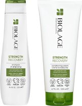 Matrix - Biolage Strenght Recovery - Shampoo & Conditioner - voordeelverpakking - 250ml + 200ml