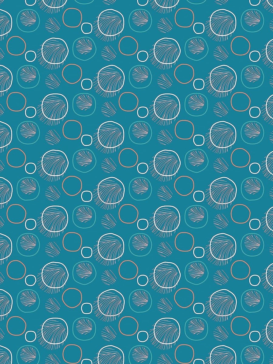 Decopatch papier Onderwater blauw