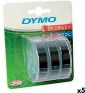 Tape laminé pour étiqueteuses Dymo 84773 9 mm x 3 m Wit ( 5 pièces)
