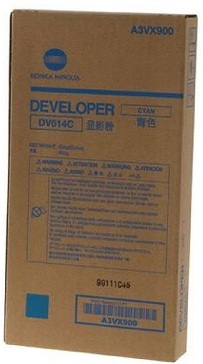 Developing kit Konica Minolta DV-614C Cyan