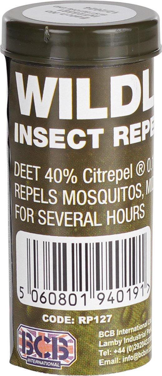 Goedkoopste BCB Insectenwerende stick 25 gr - Anti Muggen - Muggenbescherming - DEET 40