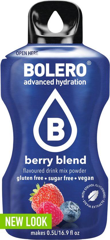 Bolero Siropen - Berry Blend 12 x 3 gram