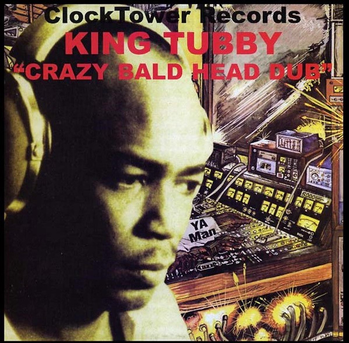 King Tubby - Crazy Bald Head Dub (LP) (Coloured Vinyl)