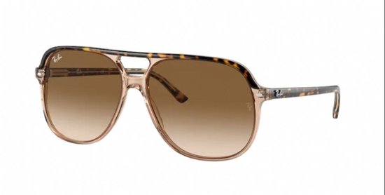 Ray-Ban RB2198 129251 Bill - Havana on Transparent Brown - Clear Gradient Brown