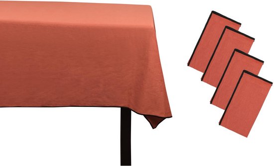 Servet, GOTS bio-katoen, sienna, 40 x 40 cm online kopen?| Dille & Kamille