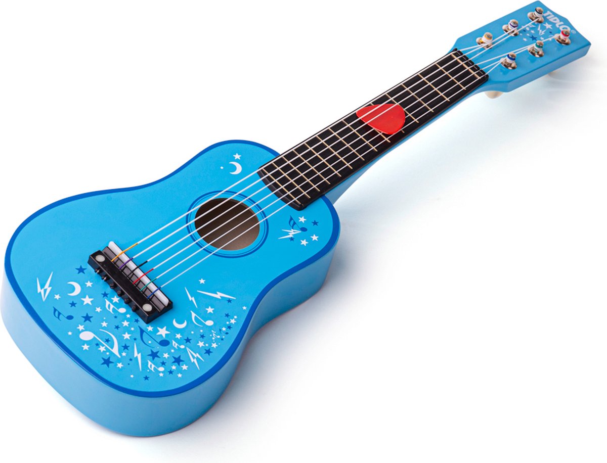 Tidlo Blauwe Gitaar (Sterren)