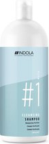 Indola Innova Specialists Cleansing Shampoo-1500 ml - Normale shampoo vrouwen - Voor Alle haartypes