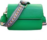 Michelle Bags & Accessories - compact schoudertas - crossbody tas - dames - cadeautip - groen
