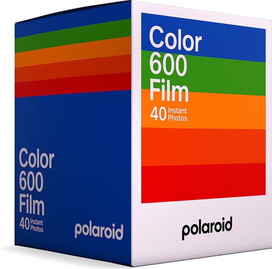 Film instantané POLAROID ORIGINALS pour POLAROID 600/One 600 - 8 photos -  couleur (Pack de 5)
