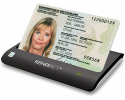 Reiner SCT cyberJack RFID basis smart card reader Zwart USB 2.0