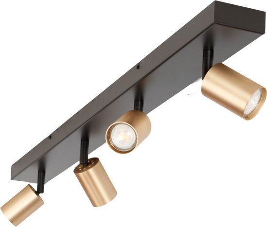 LED Plafondspot Wit Trio - Dimbaar - 3W - 2700K - Kantelbaar