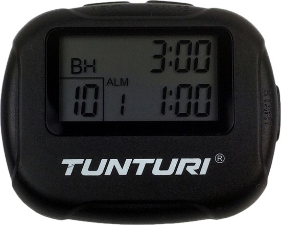 Tunturi Interval Timer - Fitness Timer - Interval Stopwatch - Tunturi