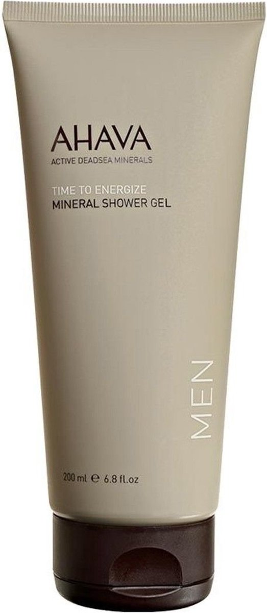 Goedkoopste AHAVA MAN Mineraal Douchegel - Verkwikkende Reiniging voor Mannen | Behoudt Natuurlijke Vochtbalans | Kalmeert en Beschermt de Huid | Reinigingsgel voor een droge huid & gezicht | Badzeep | Body Wash voor heren - 200ml