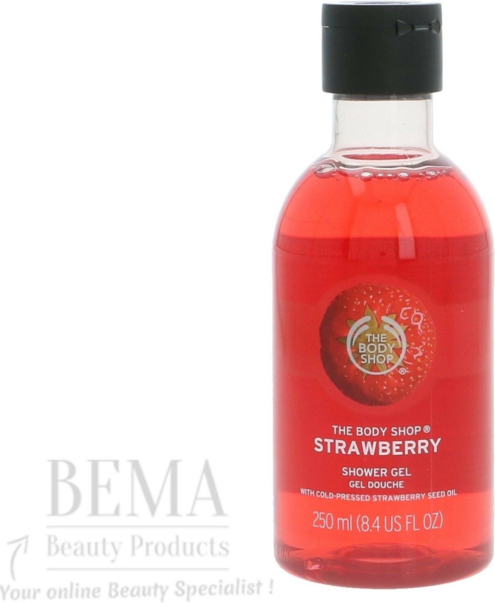 The Body Shop Shower Gel Strawberry 250 Ml