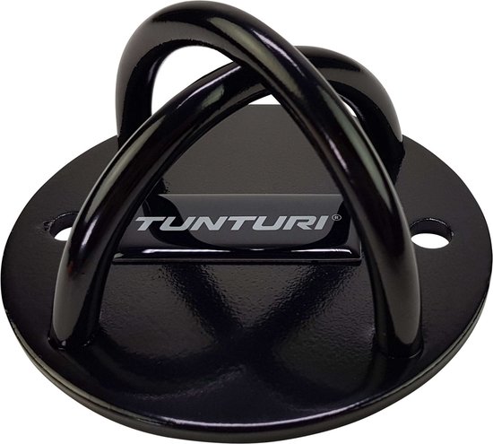 Tunturi Suspension Trainer Mount - Functional training - Calisthenics - Slingtrainer - Incl. plafondhaak - Zwart