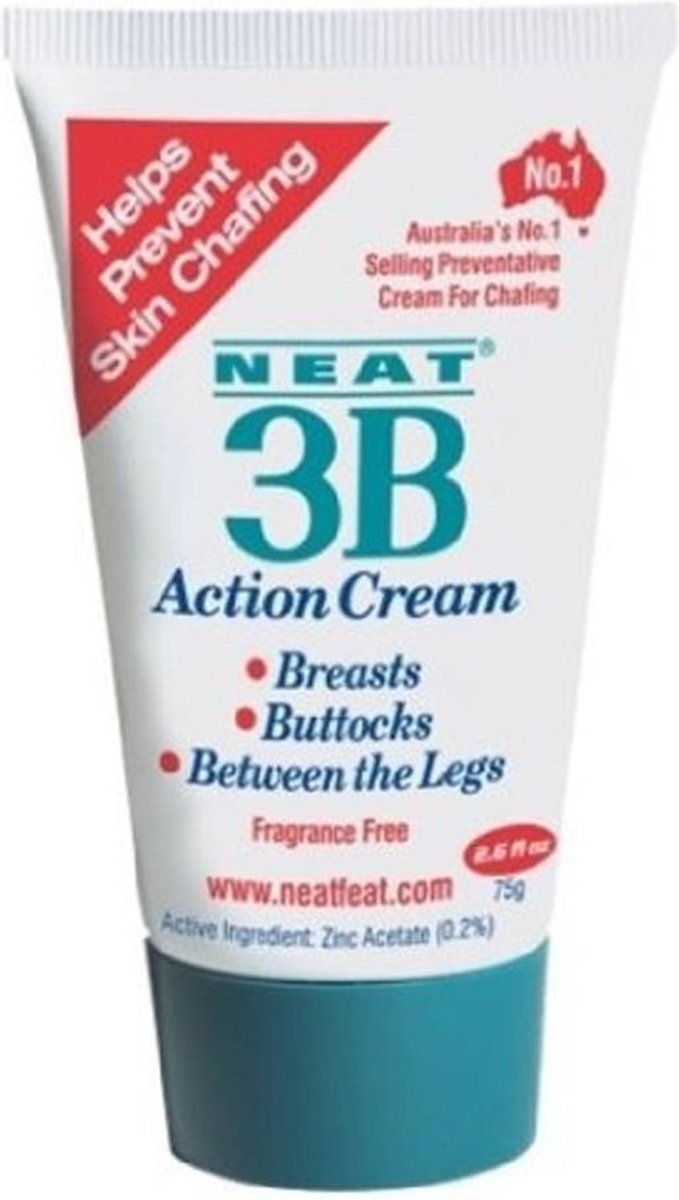 Neat Feat 3B Action bodycrème voor Benen, Billen en Borsten - 75g.