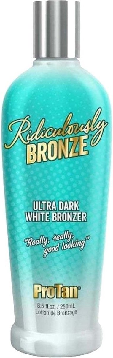 Pro Tan Ridiculously Bronze zonnebankcreme Witte DHA Bonzer & Accelerator -250 ml