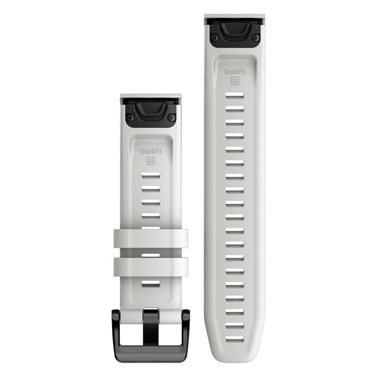 Garmin Quickfit 22 Siliconen Bandje Zilver