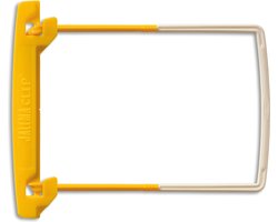 Jalema Clip Archiefbeugels - Geel - 100 stuks