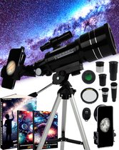 ODESSEY® Milky Way Edition Reflector Telescoop voor Kinderen 150X Zoom – Tafel Telescoop – Sterrenkijker – Telescoop Kinderen – Sterrenkijker voor Kinderen – Sterrenkijker Telescoop