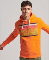 Superdry Vintage Vl Cali Capuchon Oranje L Man