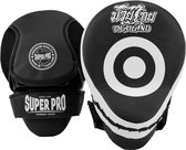 Super Pro Leather Focus Pads Pattaya Zwart (per paar)