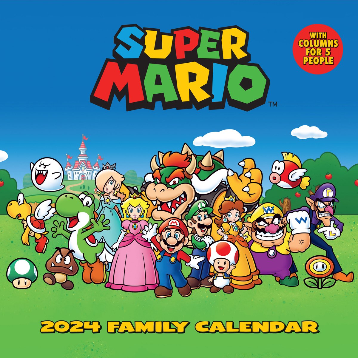 Super Mario Kalender 2024