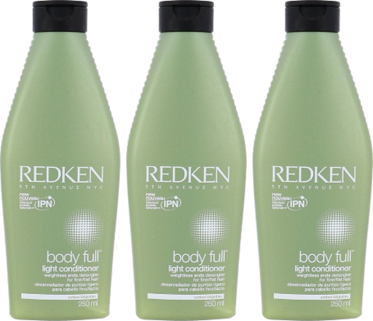 Redken Body Full Light Conditioner - 3 x 250 ml