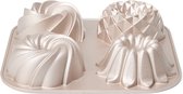 Patisse Mini Tulbandvorm - Bakvorm voor 4 Tulbandjes - 24x24 cm