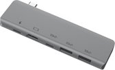 Xd Xtreme - Type C naar HDMI Hub - 5 Poorten - usb adapter voor laptop - Uitbreiding usb poorten