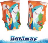 Bestway® Swimsafe Zwembandjes Haai 2 stuks Requin Waterarmband Zwemband - L4005
