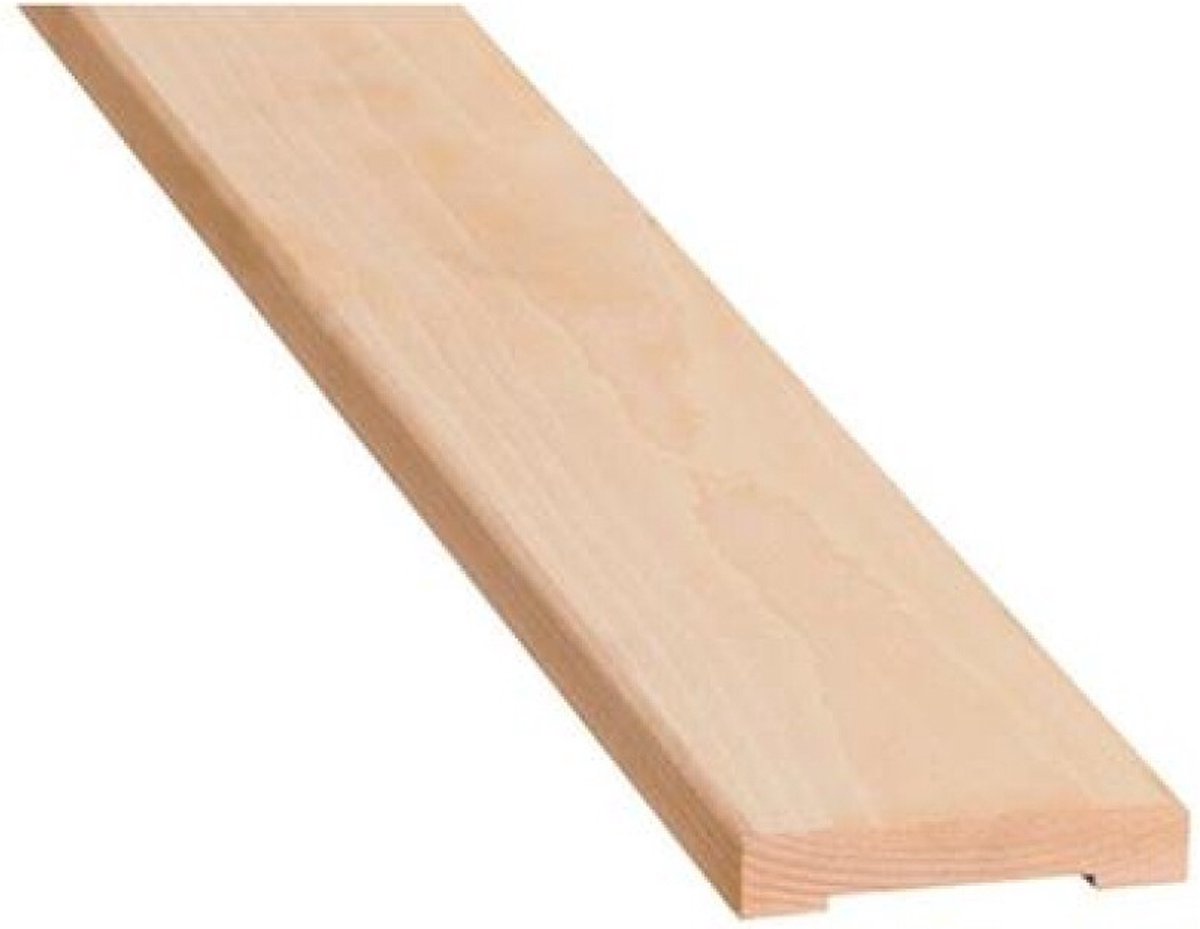 Stofdorpel 23x90mm Beuken 100cm