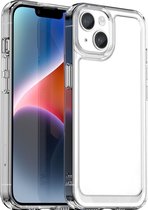 Mobigear Doorzichtig Hoesje geschikt voor Apple iPhone 15 Telefoonhoesje Hardcase | Mobigear Crystal Backcover | Doorzichtig Telefoonhoesje iPhone 15 | iPhone 15 Case | Back Cover - Transparant