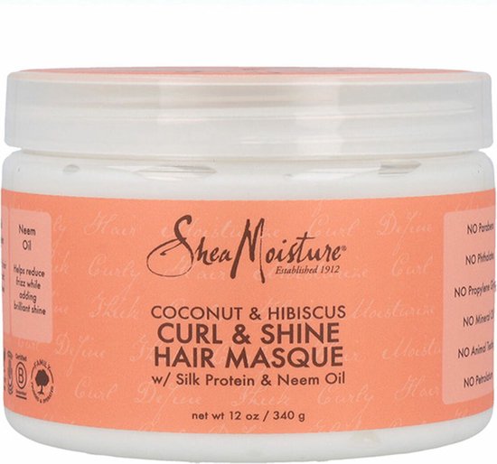Shea Moisture Coconut & Hibiscus Haarmasker