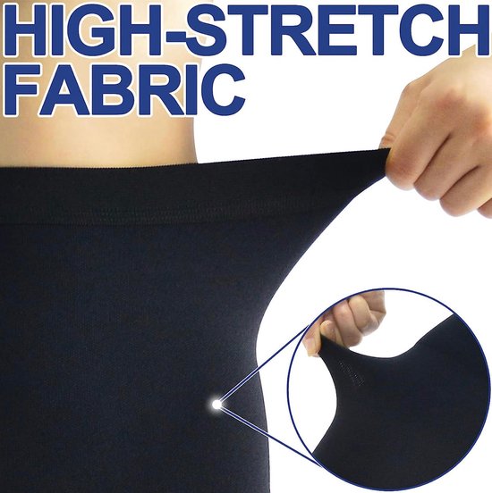 De Millennials - Compressie leggings voor dames - compressie panty - compressie kousen - Maat M- 20-30 mmHg steunkousen voor Dames - ondoorzichtig - solide ondersteuning voor spataderen - sport - yoga - fitness - outdoor sport -oedeem - zwart van Merkloos — afbeelding 5