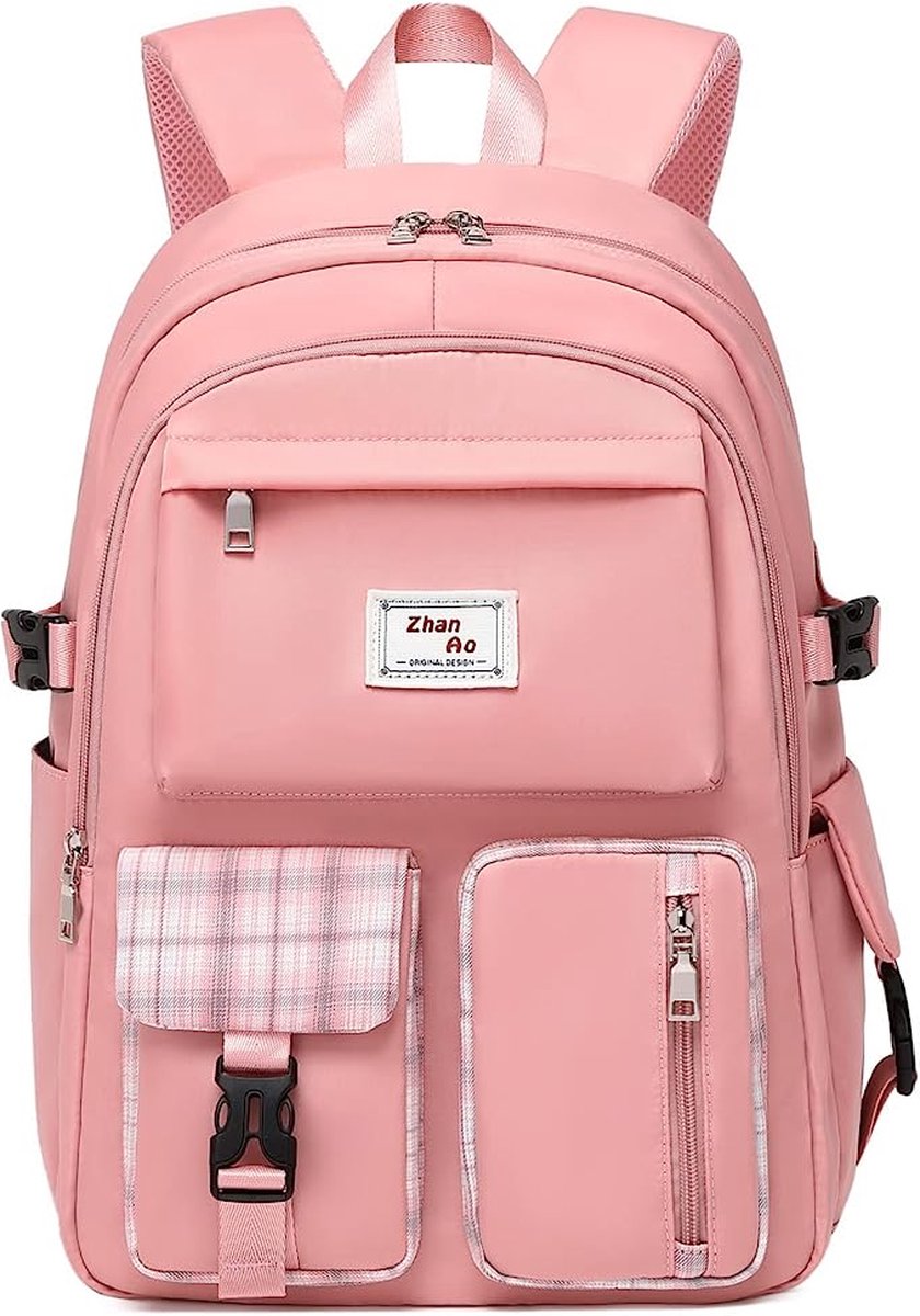 Rolling Laptop Rugzak Bagage Wielen Rugzak Trolley School Tassen met 2 Wielen voor Jongens Meisjes Tieners Studenten Reizen Zwart