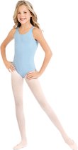 Balletpakje kind | "Rondo" | Blauw balletpakje | Zonder mouw | Voor meisje | Hemdmodel | Maat 104/110 | Maat 6 jaar